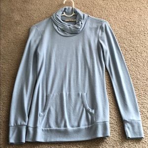 Light blue turtle neck sweater